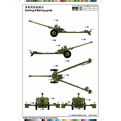 Trumpeter Maquette Canon Chinese Type 56 Divisional Gun