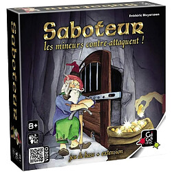 GIGAMIC Jeu de cartes Saboteur 2 les mineurs contre attaquent