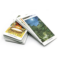 Acheter Universal Jeu de Tarot Naturel, Wildwood 78, Mysterious Animal Destiny Guidance Party Games pour les filles Cadeaux de Noël | Jeu de Cartes(Coloré)