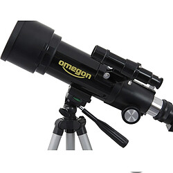 Acheter Omega Télescope Omegon AC 70/400 AZ + Sac à dos + trépied + Filtre solaire + Occulaires K10 mm K20 mm, 1,25" + chercheur 5x24