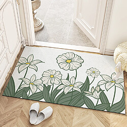 LUUCOZK Tapis de porte avant antidérapants pour entrée intérieure – Motif 4-120x200cm