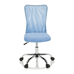 Chaise de bureau pour enfant KIDDY NET I Tissu maille bleu hjh OFFICE