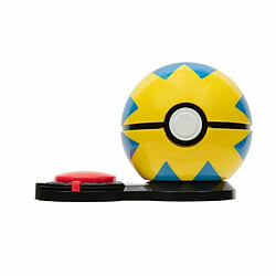 Warner Bros. Games Bandai - Pokémon - Poké Ball attaque surprise - Jeu combat - 2 Poké Balls avec leur Pokémon et 6 disques d'attaques - Pikachu et Machoc - JW2721