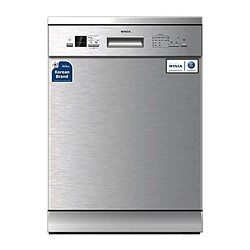 Lave-vaisselle pose libre WINIA WMW-M1425IX47 - 14 couverts - L60cm - 47dB - Inox