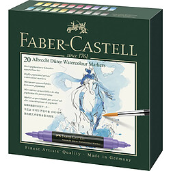 FABER-CASTELL Marqueur aquarelle ALBRECHT DÜRER, étui de 20 ()