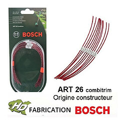 Sachet de 10 fils Haute Performance pour coupe-bordures ART 26 Combitrim Bosch F016800181