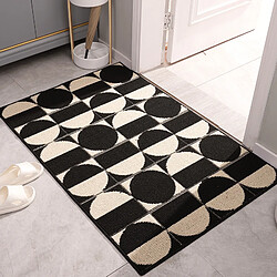 LUUCOZK Tapis de porte d'entrée antidérapants pour entrée intérieure - Motif 2-60x90cm 