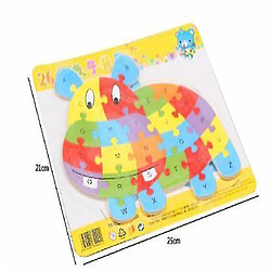 Universal 1 lettre anglaise puzzle animal dessin animé initiation cognitive anglaise pour les enfants puzzle jouets jouets