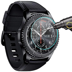 film vitre pour montre Samsung Gear S3 verre trempé de protection transparent -Visiodirect-