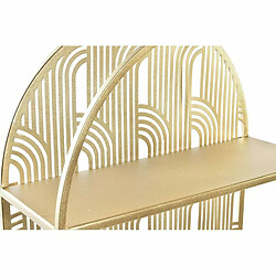 Étagère DKD Home Decor Doré Métal 40 x 15 x 60 cm