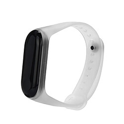 Wewoo Bracelet Montre Caoutchouc En Silicone Poignet Remplacement Pour Xiaomi Mi Band 3 Transparent 