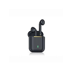 Eko Écouteurs Sans fil Bluetooth 5.0 Era Pro Légers Compatible avec Siri Noir