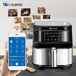 Acheter PROSCENIC Friteuse sans Huile Électrique 5.5L 1700W, Application ou Alexa Connecté, Friteuse à Air Chaud avec Recette de Cuisine, Affichage LED