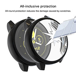 Wewoo Boîtier de montre Pour Samsung Active Watch - Housse de protection en TPU à couverture totale Noir pas cher