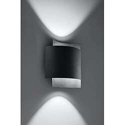 Acheter Luminaire Center Applique murale Impact Acier Noir 1 ampoule 11cm