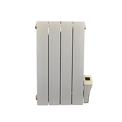 Radiateur électrique 1000W - Pierre naturelle - Système Boost 2h - Programmable - Blanc - Kurtzy Deltacalor