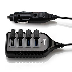 Wewoo Chargeur XPower G4 Universal Car 4 ports USB rapide DC12-24V 7.2ALongueur de câble 1,5 m pas cher