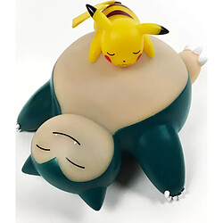 Figurine Teknofun Pokémon Snorlax et Pikachu 3D lampe LED