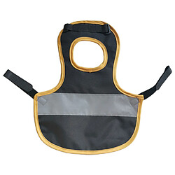 2 Pcs / Ensemble Pet Réfléchissant Gilet Volaille Poule Poule Tablier De Selle Pour Volaille Poulet