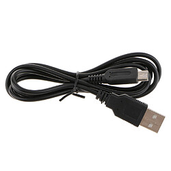 câble usb d'alimentation pour ndsl 3ds Câble d’Alimentation USB pour Nintendo NDSL/3DS Compatible avec Ordinateur - 1.2 Mètres Noir