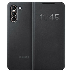 Étui Samsung Galaxy S21 Plus Rabat intelligent Led View Cover Original noir