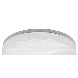 Avis Luminaire Center Plafonnier/Applique Arena Ampoules Medium rond 36W LED IP44 3000K, 3240lm, blanc mat/arylique blanc