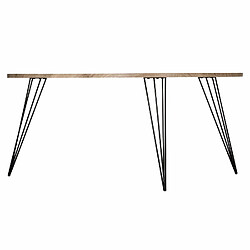 Atmosphera, Createur D'Interieur Table basse design Neile - L. 97 x H. 50 cm - Noir