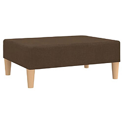 Maison Chic Repose-pied,Tabouret confortable Marron 78x56x32 cm Tissu -MN80734