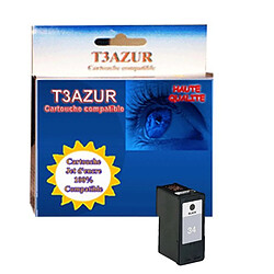 Cartouche compatible Lexmark N°34 / 34 XL - Noire - T3AZUR