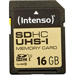 Intenso SDHC 16 GB Class 10 UHS-I