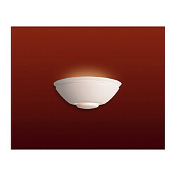 Luminaire Center Applique Ceramic, blanc, 26 cm Coloris : Blanc Matèriau : PlâtreHauteur en Cm : 10Largeur en Cm : 26Profondeur en Cm : 13Nombre d'ampoules : 1Type d'ampoules : E27Puissance : 100WAmpo