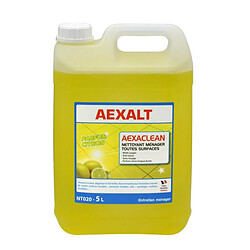 Aexalt - AEXACLEAN nettoyant ménager toutes surfaces parfum citron 5 L