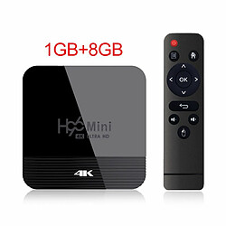 H96 Mini H8 Android 9.0 Tv Box 1080P 4K Wifi Google Store Netflix H96Mini 1G8G Set Top Box Noir_2Gb 16Gb