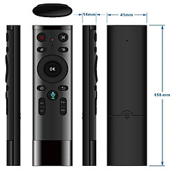 Universal Q5 Bluetooth Voice Remote Air Mouse pour Smart TV Box (Bluetooth, pas USB)