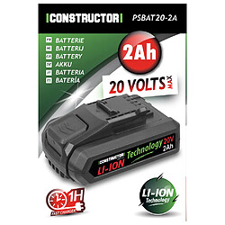 Batterie Lithium max 20V - 2Ah - Constructor