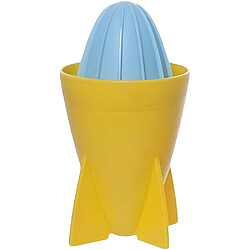 Pt' Presse agrumes manuel style rétro Juicer Rocket jaune/bleu.