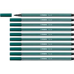 STABILO Stylo feutre Pen 68, vert-bleu ()