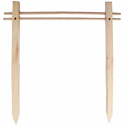 Esschert Garden Support en bois de pin pour plantes Vegetable garden 50 x 50 cm.