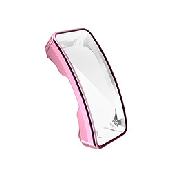 Wewoo Boîtier de montre Pour Fitbit Inspire / HR Etui de protection en TPU rose