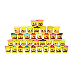 PLAY-DOH - 36 Pots de Pâte a modeler - Couleurs Multiples - 85 g Chacun 