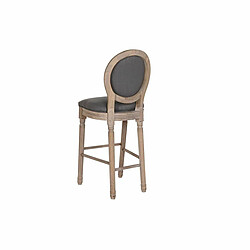 Avis Tabouret DKD Home Decor Gris foncé Sapin 48 x 54 x 118 cm