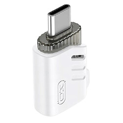 XO Adaptateur OTG USB Femelle vers USB-C Mâle Compact Blanc Blanc