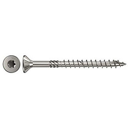 Fischer Vis Power-Fast FPF-ST 4,5 x 50 A2P 200 Tête fraisée, empreinte TX, inox A2, filetage partiel - 657063