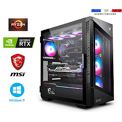 PC Gamer Ryzen 9 5900X + Watercooling - RTX 4060Ti 16GO MSI GAMING X - 32GO Ram - SSD 1To + HDD 4To - MSI Velox 100R - Windows 11 