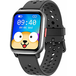 Vendos85 Montre connectée pour Enfants, étanche IP68 Montre Intelligente Enfants avec podomètres noir