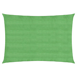 vidaXL Voile d'ombrage 160 g/m² Vert clair 2,5x4 m PEHD 