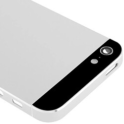 Acheter Wewoo Pour iPhone 5 argent Couverture arrière pleine d'alliage de logement