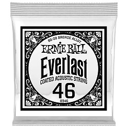 10346 Everlast Coated 80/20 Bronze 46 Ernie Ball 