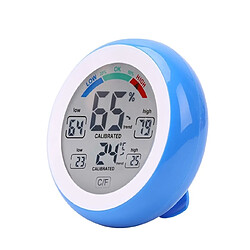 Wewoo Thermomètre numérique multifonctionnel d'humidité de la température d'hygromètre TS-S93, affichage tendance valeur minimale mini C / Funit (bleu)