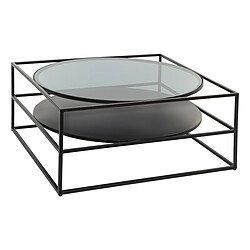 Atmosphera, Createur D'Interieur Table Basse Métal Verre - Atmosphera 